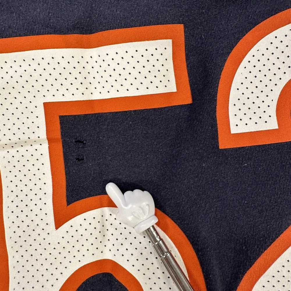 Chicago Bears Shirt Mens Large Blue NFL Football Khalil Mack 52‎ Nike Dri Fit